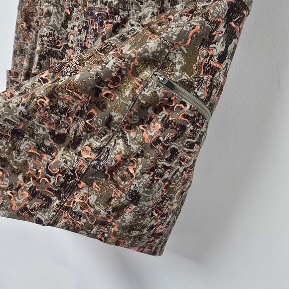 Royal Robbins Skort Size M Trim Fit Jammer Inner Shorts Geometric Hiking Stretch - Picture 3 of 8